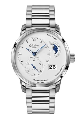 PanoMatic Lunar Stainless Steel / Silver / Bracelet