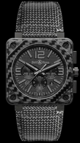 BR 01 94 Carbon Fiber Phantom Chronograph