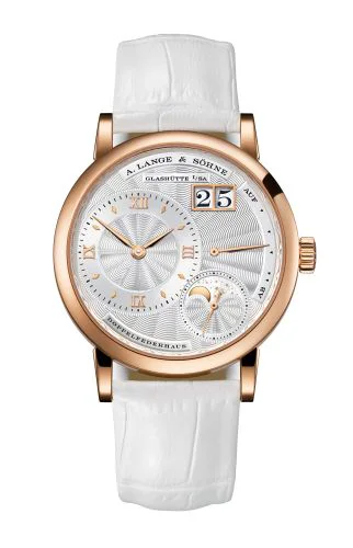 Kleine Lange 1 Moonphase Pink Gold / Silver