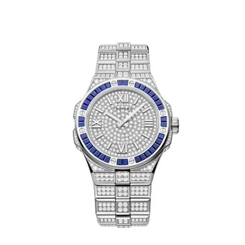 Alpine Eagle Frozen 41 White Gold - Sapphire