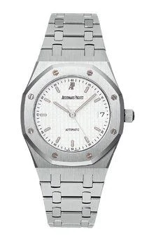 Royal Oak 14790 Date Stainless Steel / White