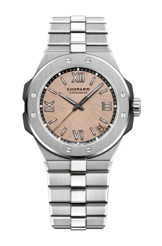 Alpine Eagle 41 Stainless Steel - Titanium / Salmon / Indonesia