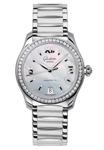 Lady Serenade Stainless Steel / Diamond / MOP / Bracelet