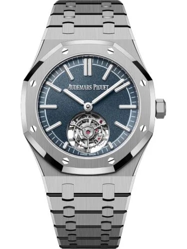 Royal Oak Self-Winding Flying Tourbillon Titanium / Blue