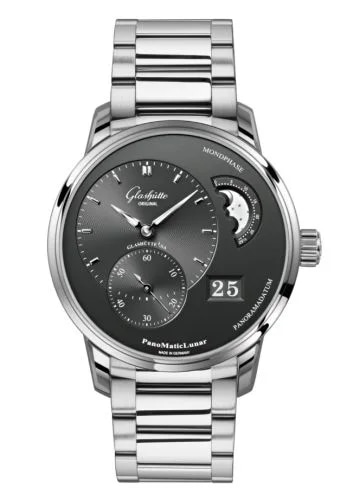 PanoMatic Lunar Stainless Steel / Grey / Bracelet