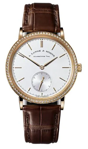 Saxonia Automatik Pink Gold / Diamond