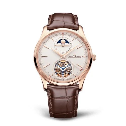 Master Ultra Thin Tourbillon Moon Pink Gold / Eggshell / Alligator