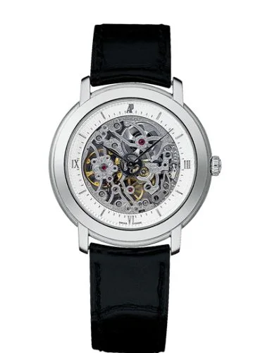 Jules Audemars Skeleton Hand-Wound White Gold / Silver