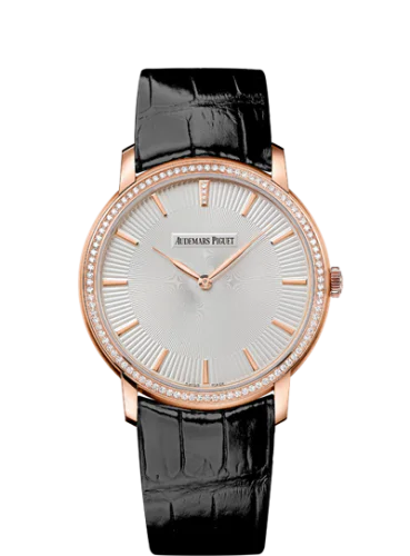 Jules Audemars 15182 Extra-Thin Pink Gold / Silver