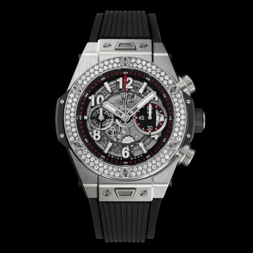 Big Bang Unico 45 Titanium / Diamonds / Black