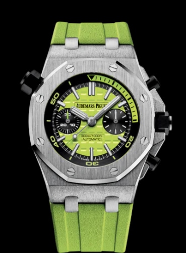 Royal Oak Offshore Diver Chronograph Green