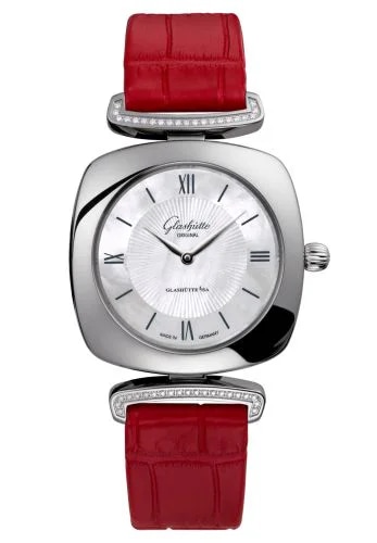 Pavonina Stainless Steel / Diamond / MOP / Alligator