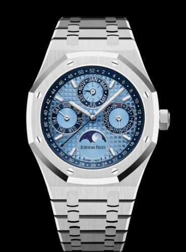 Royal Oak Perpetual Calendar 41 Platinum / Blue / Switzerland