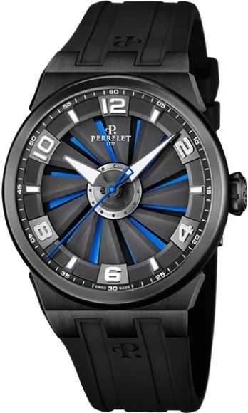 Perrelet Turbine Evo Blue optional in Red, image 1 Perrelet Turbine Evo Blue optional in Red, image 1