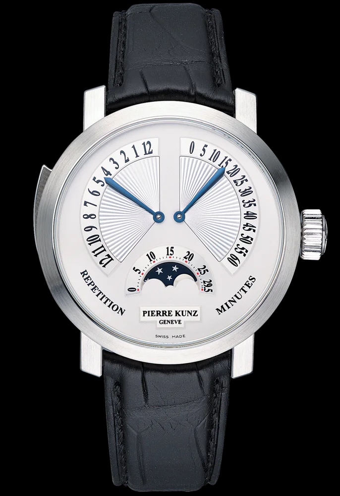 Pierre Kunz Repetition Minutes Retrograde Hours & Minutes, image 1 Pierre Kunz Repetition Minutes Retrograde Hours & Minutes, image 1