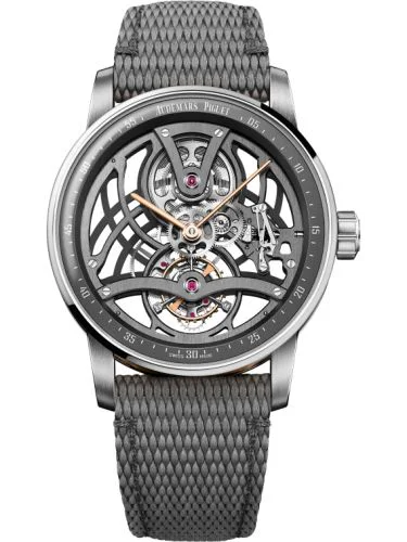 CODE 11.59 Tourbillon Openworked White Gold / Pink Gold / Grey