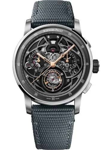 CODE 11.59 Selfwinding Flying Tourbillon Chronograph White Gold / Ceramic