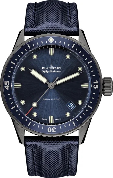 Blancpain Fifty Fathoms Bathyscaphe, image 1 Blancpain Fifty Fathoms Bathyscaphe, image 1