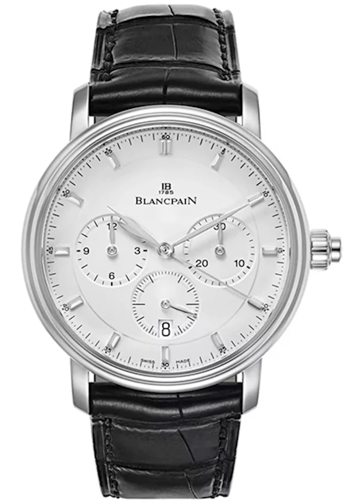Blancpain Villeret Single Pusher Chronograph, image 1 Blancpain Villeret Single Pusher Chronograph, image 1