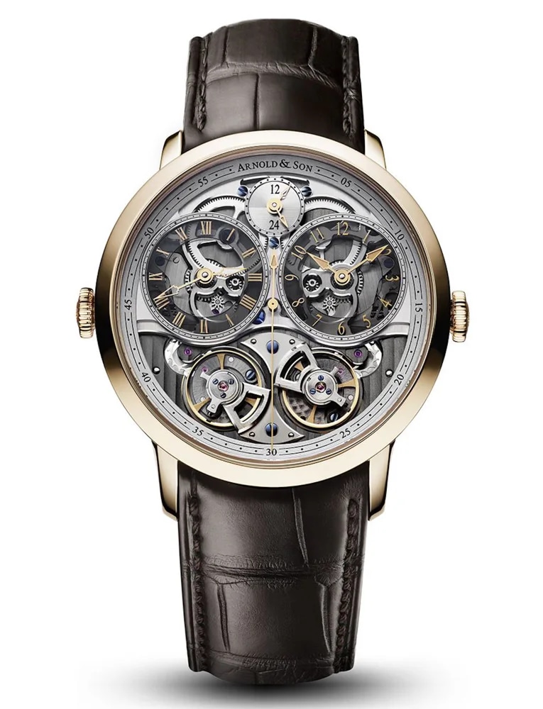 Arnold & Son DBG Skeleton Dual-Time, image 1 Arnold & Son DBG Skeleton Dual-Time, image 1