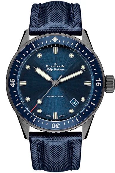 Blancpain Fifty Fathoms Bathyscaphe, image 1 Blancpain Fifty Fathoms Bathyscaphe, image 1