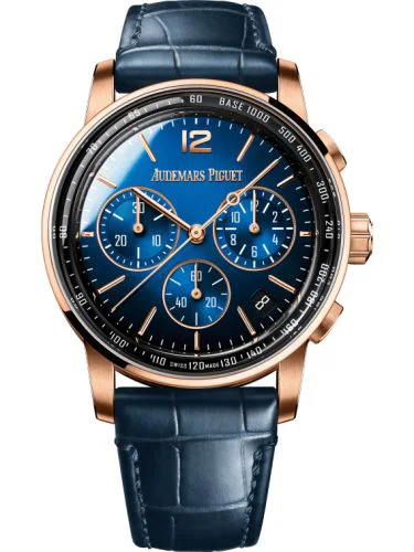 CODE 11.59 Chronograph Selfwinding Pink Gold / Blue