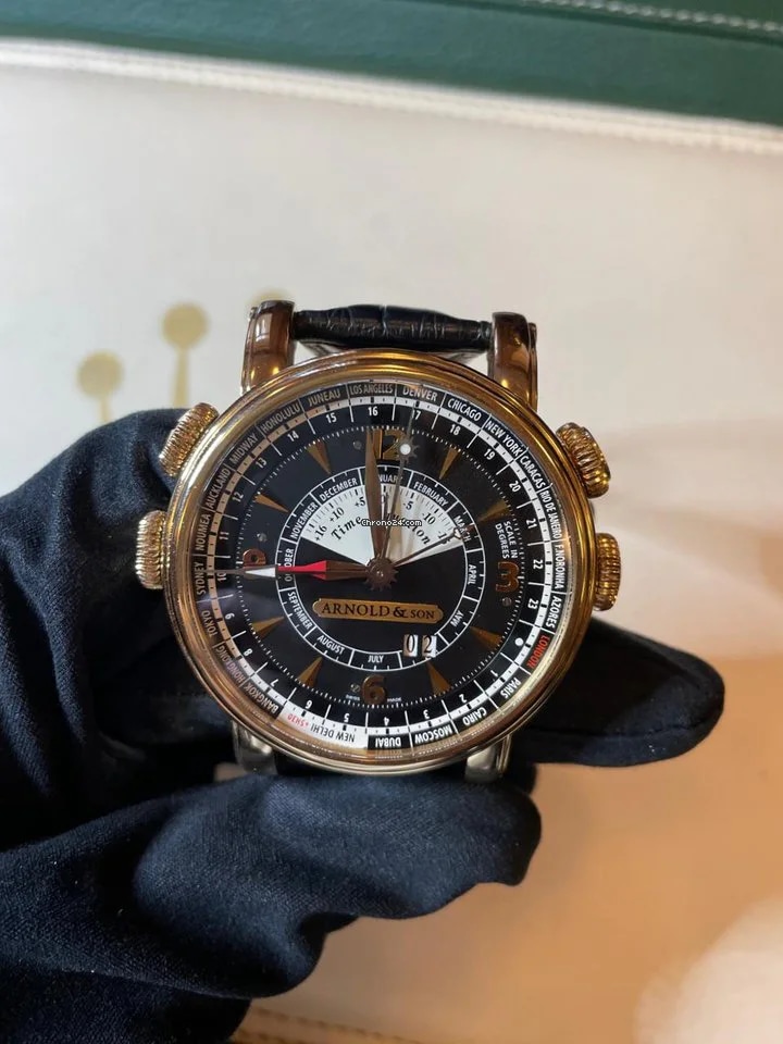 Arnold & Son Hornet Worldtimer 47 mm, image 1 Arnold & Son Hornet Worldtimer 47 mm, image 1