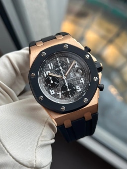 Audemars Piguet Royal Oak Offshore Chronograph box and extract from the archives 2003, image 1 Audemars Piguet Royal Oak Offshore Chronograph box and extract from the archives 2003, image 1