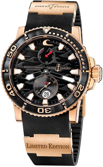 Ulysse Nardin Maxi Marine Diver Black Surf, image 1 Ulysse Nardin Maxi Marine Diver Black Surf, image 1