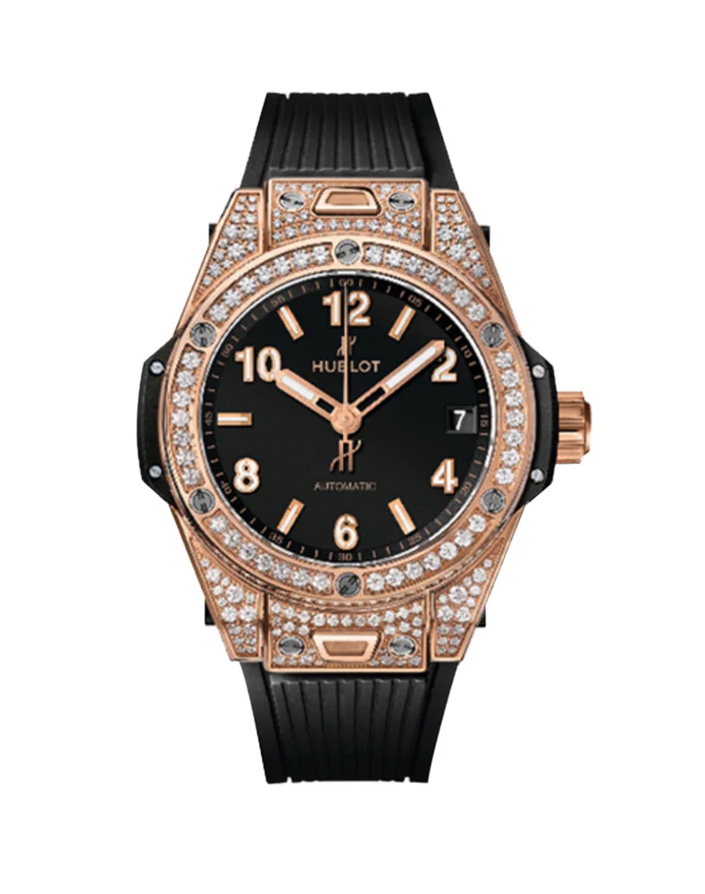Hublot Big Bang One Click King Gold Pave Big Bang 39mm, image 1 Hublot Big Bang One Click King Gold Pave Big Bang 39mm, image 1